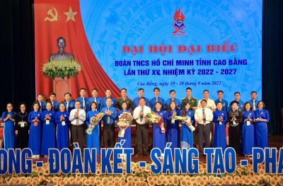 Đại hội đại biểu Đoàn TNCS Hồ Chí Minh tỉnh lần thứ XV, nhiệm kỳ 2022 - 2027 thành công tốt đẹp